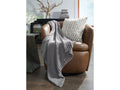 Anawood Gray Throw (Set of 3)