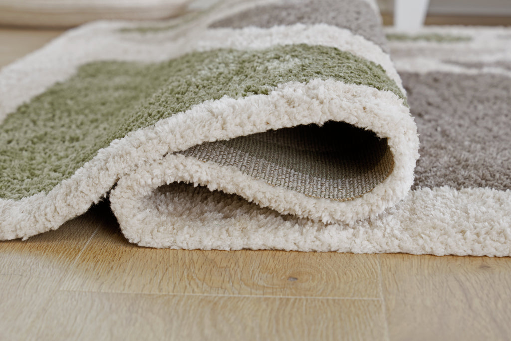 Anburgh Green/Gray/Ivory Large Rug