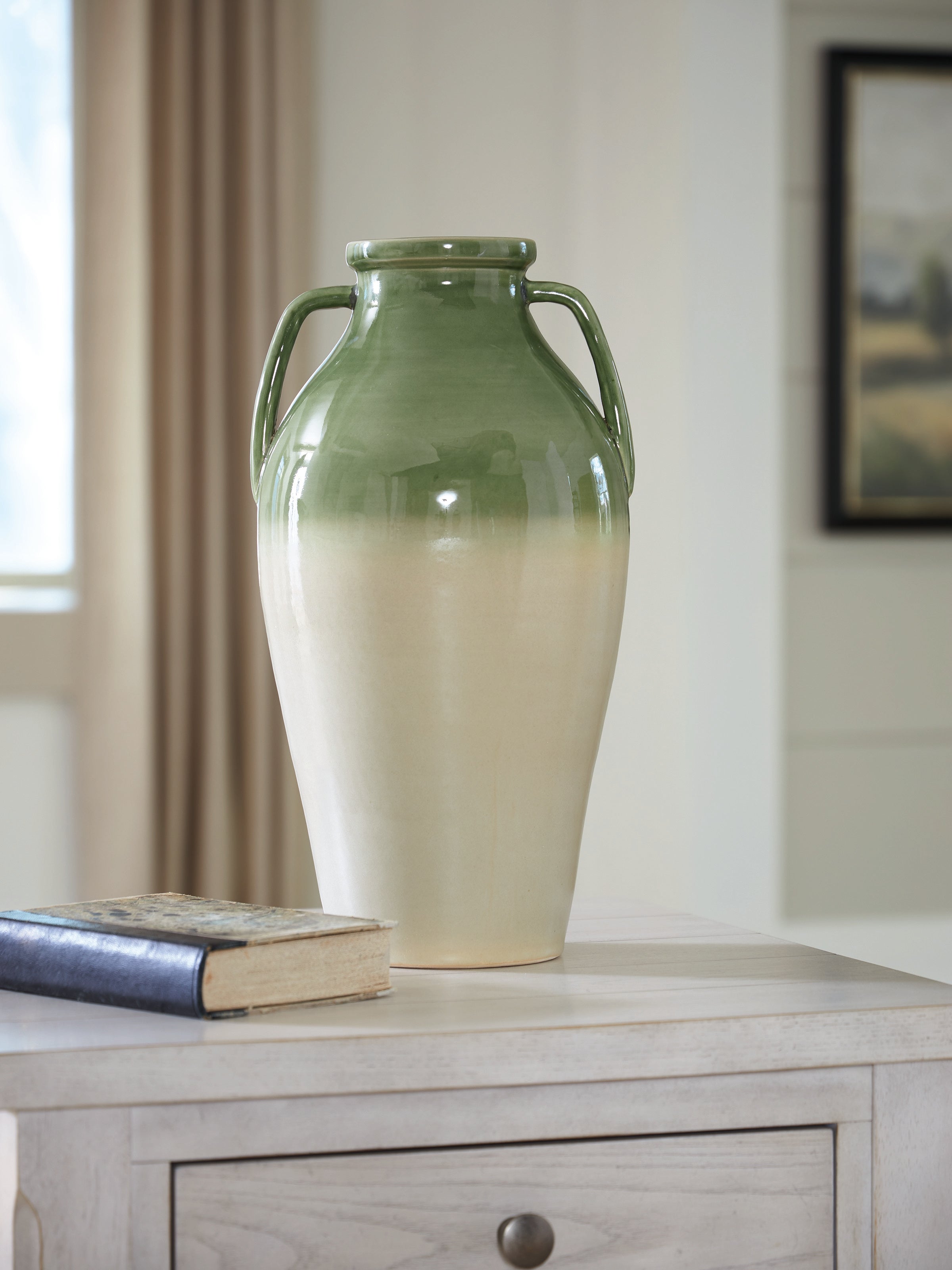 Andorbury Green/Beige Vase