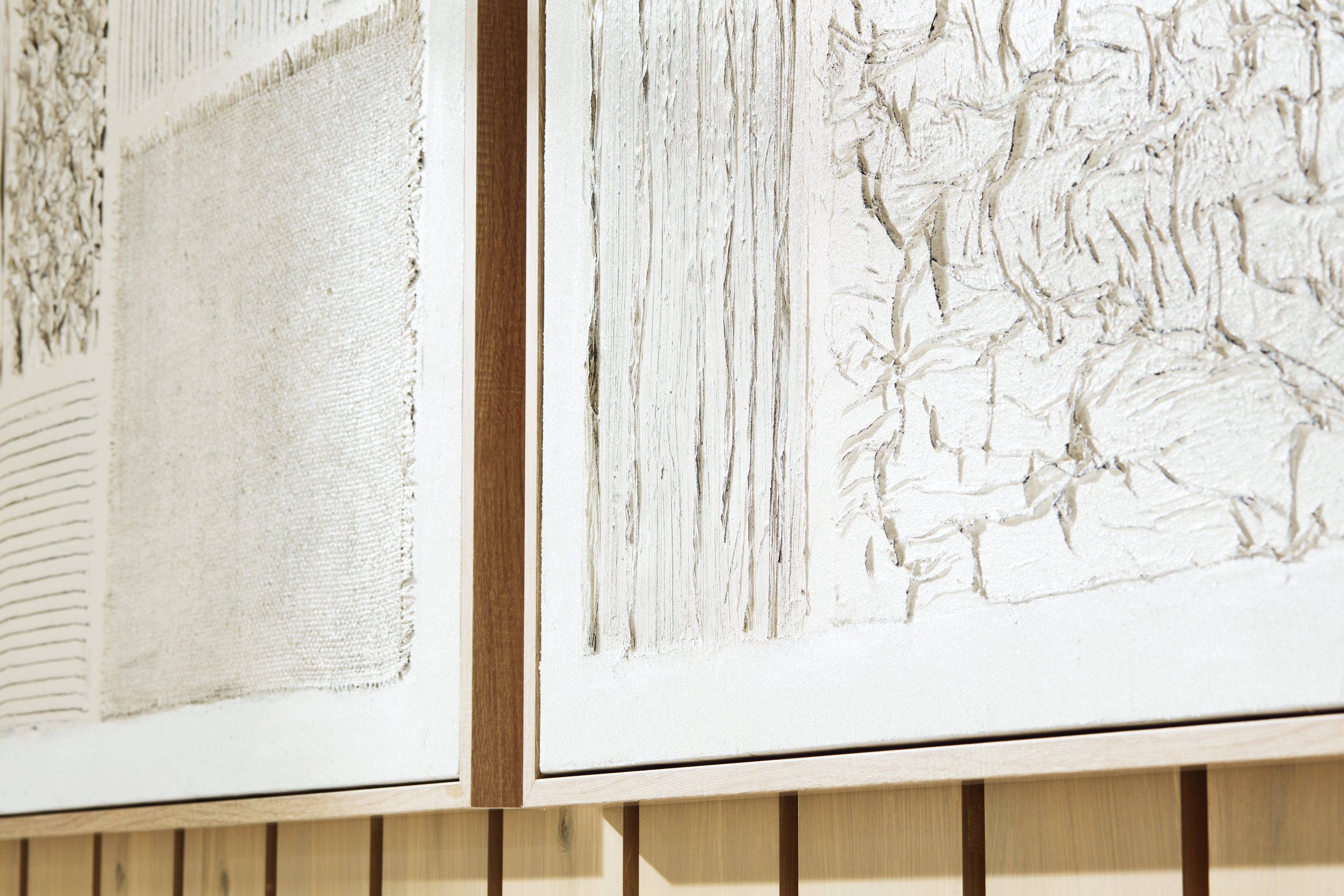 Andorfield Beige/Black/White Wall Art (Set of 2)