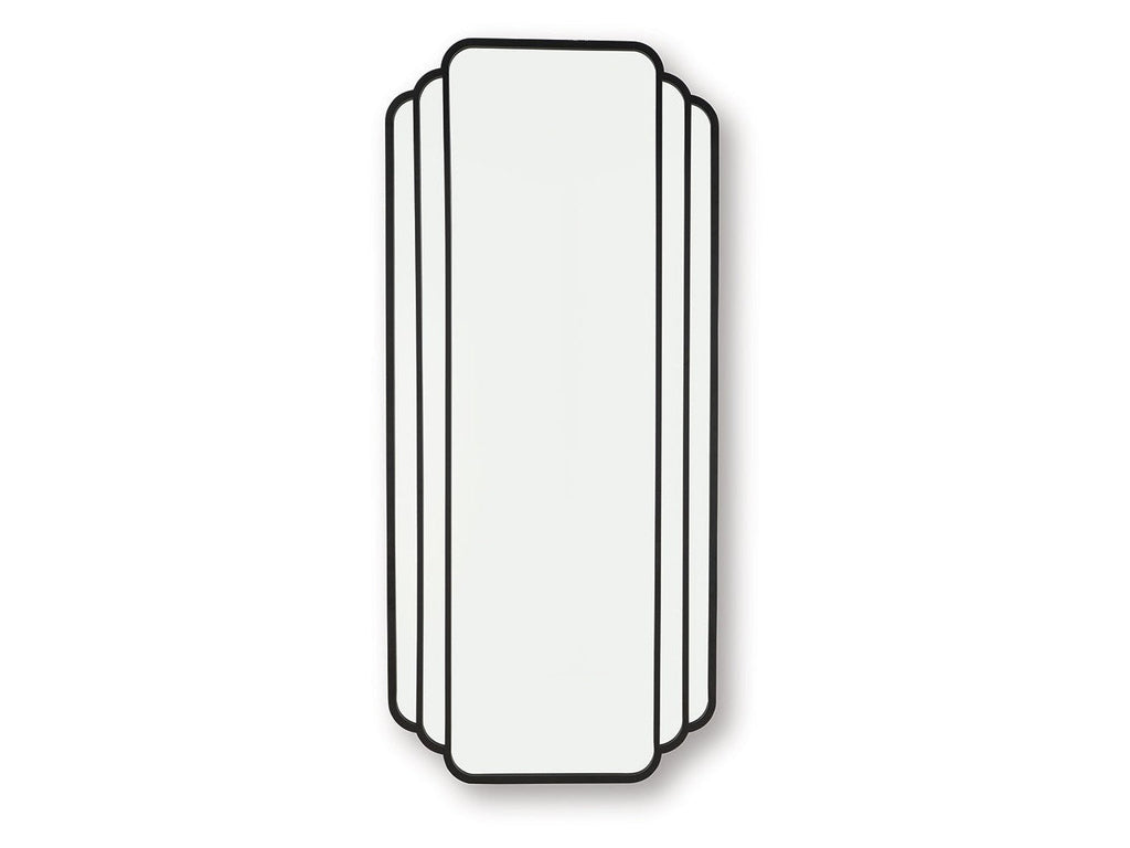 Antigone Black Floor Mirror
