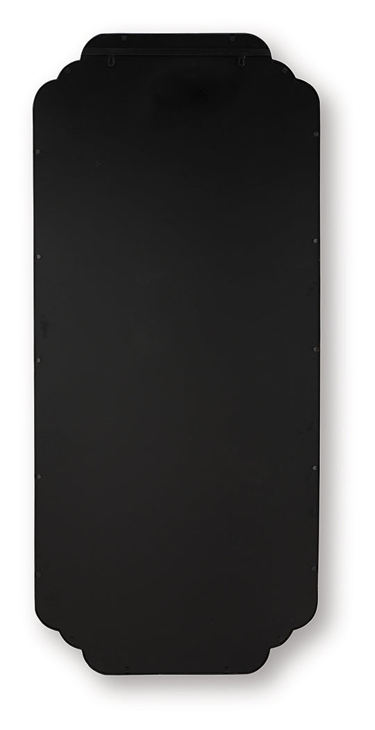 Antigone Black Floor Mirror