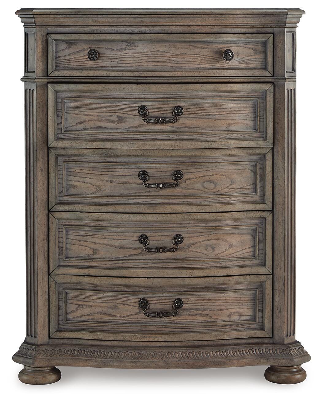 Ardenfield Light Dresser, Mirror, Chest and Nightstand, Brown