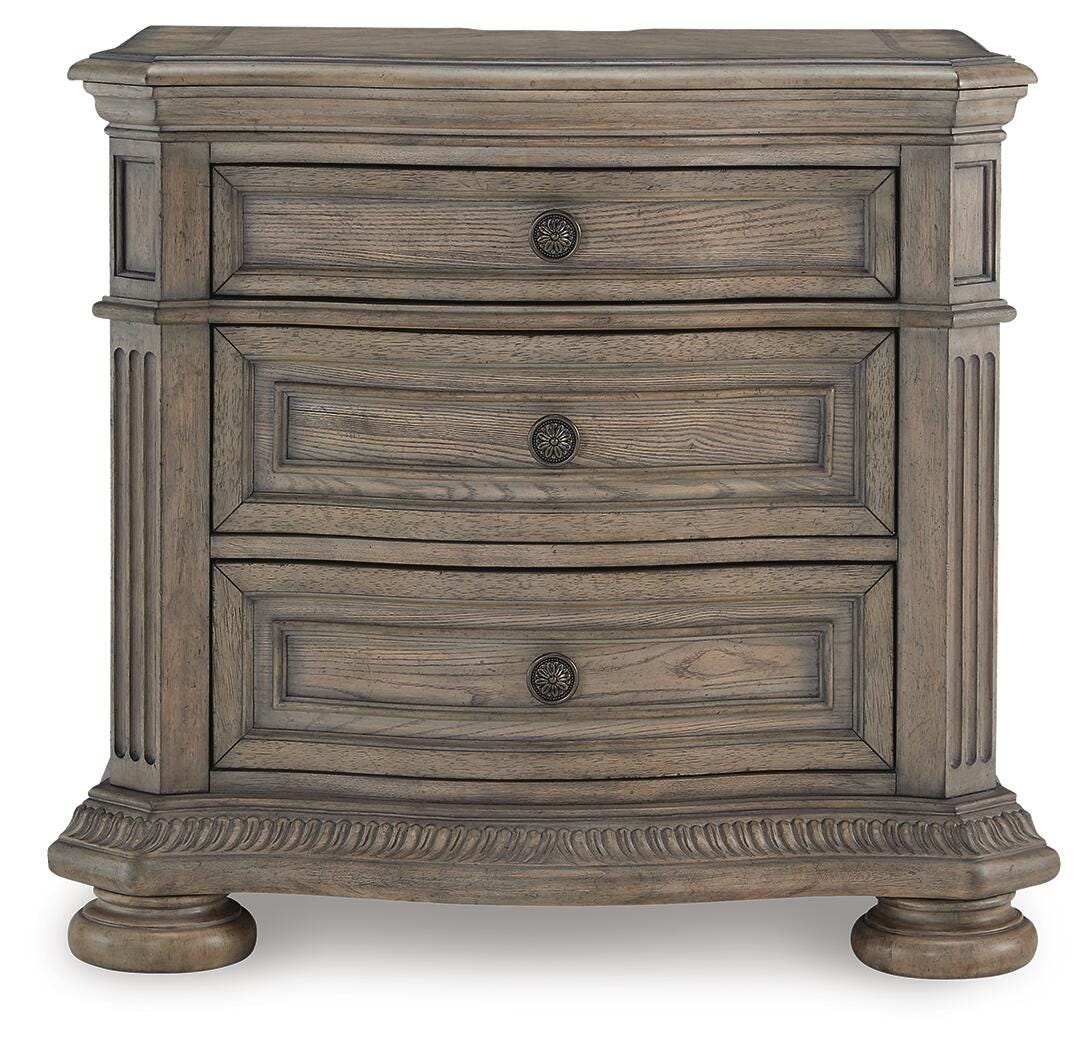 Ardenfield Light Dresser, Mirror, Chest and Nightstand, Brown