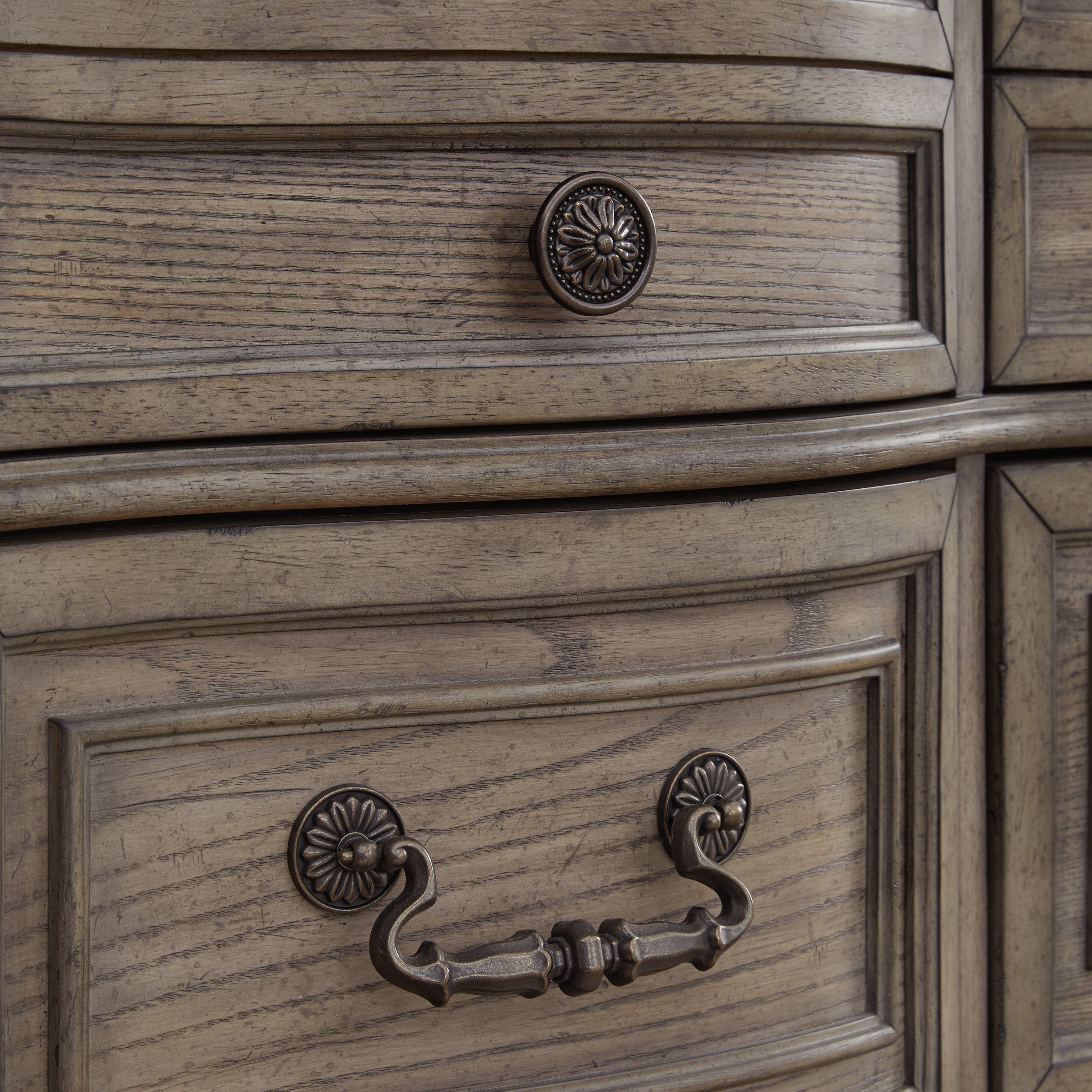 Ardenfield Light Brown Five Drawer Chest
