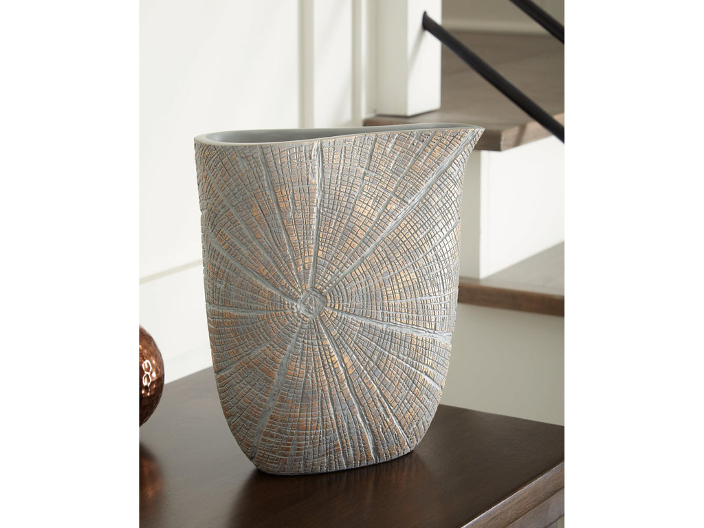 Ardenley Antique Gold Finish 10.5" Vase (Set of 2)