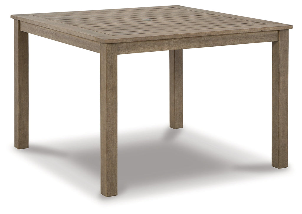 Aria Plains Brown Outdoor Dining Table