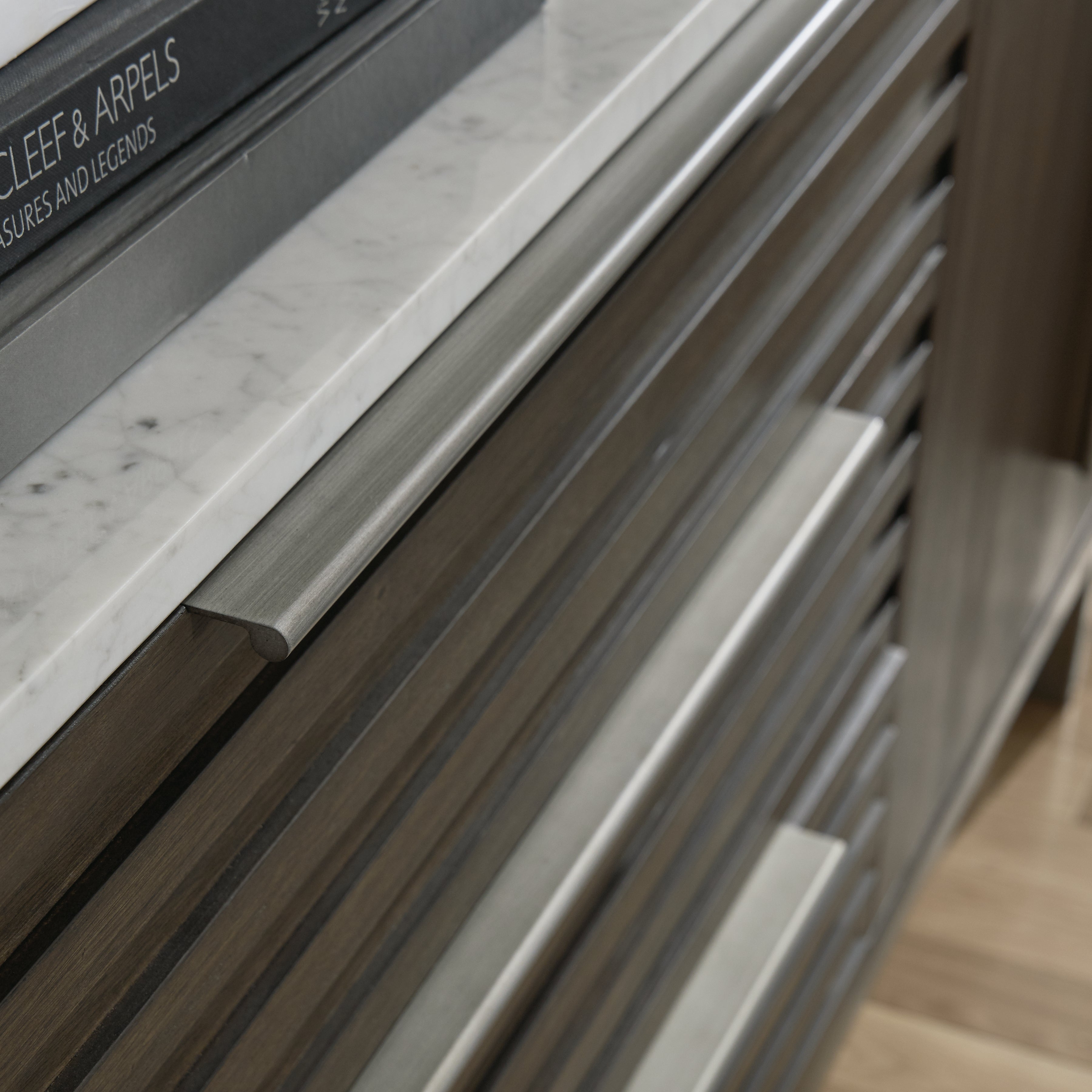 Arkenton Grayish Brown Dresser and Mirror