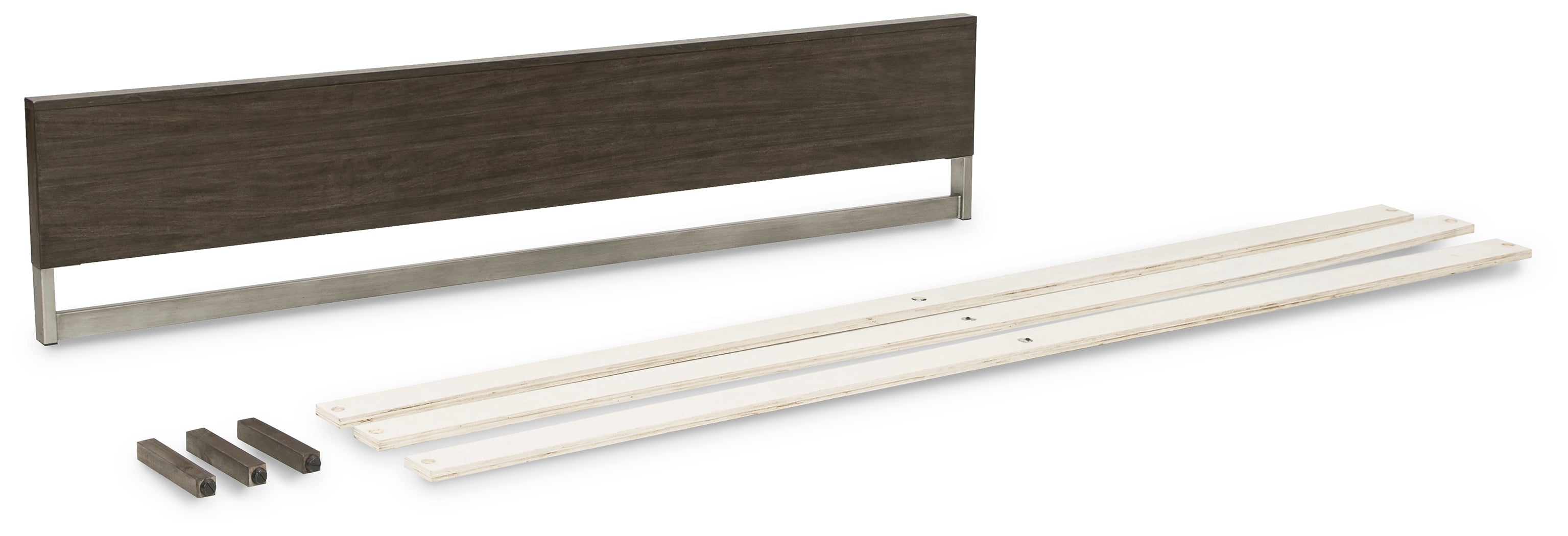 Arkenton Grayish Brown King Panel Bed, Dresser and Mirror