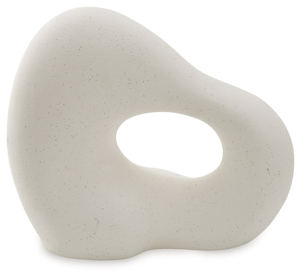 Arthrow Off White Sculpture (11"H)
