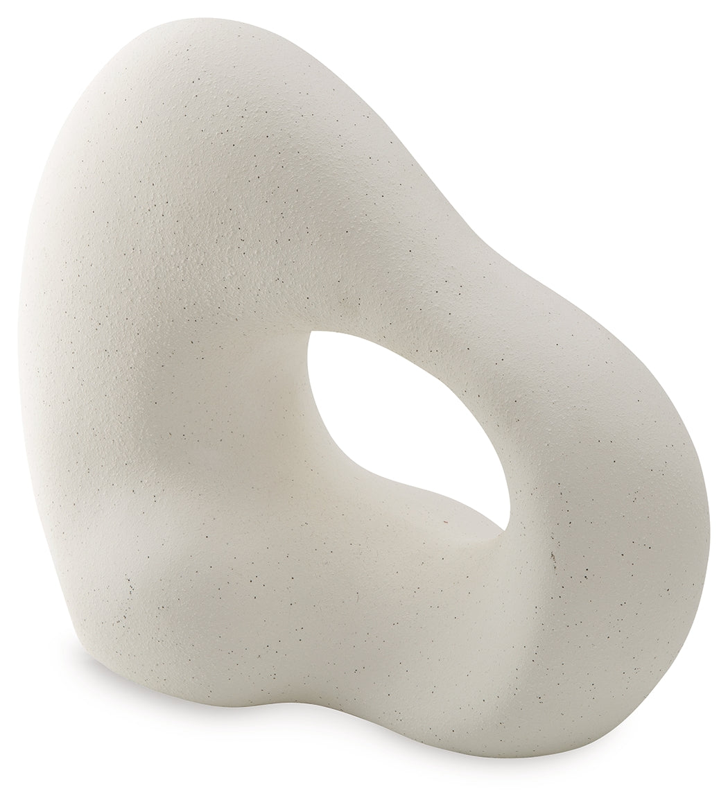 Arthrow Off White Sculpture (11"H)