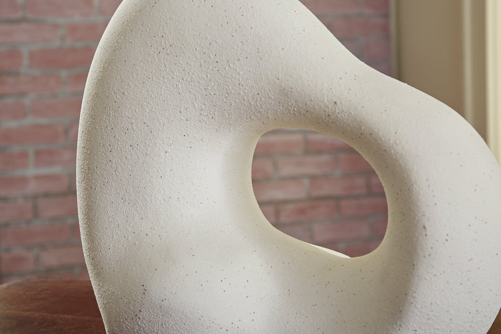 Arthrow Off White Sculpture (11"H)