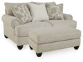 Asanti Fog Loveseat and Ottoman