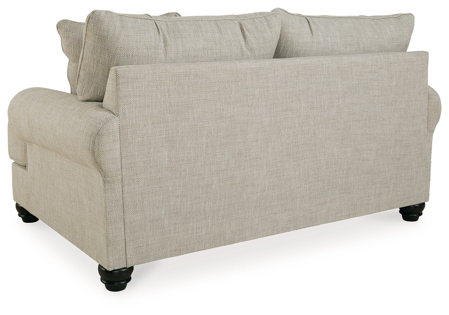 Asanti Fog Loveseat and Ottoman