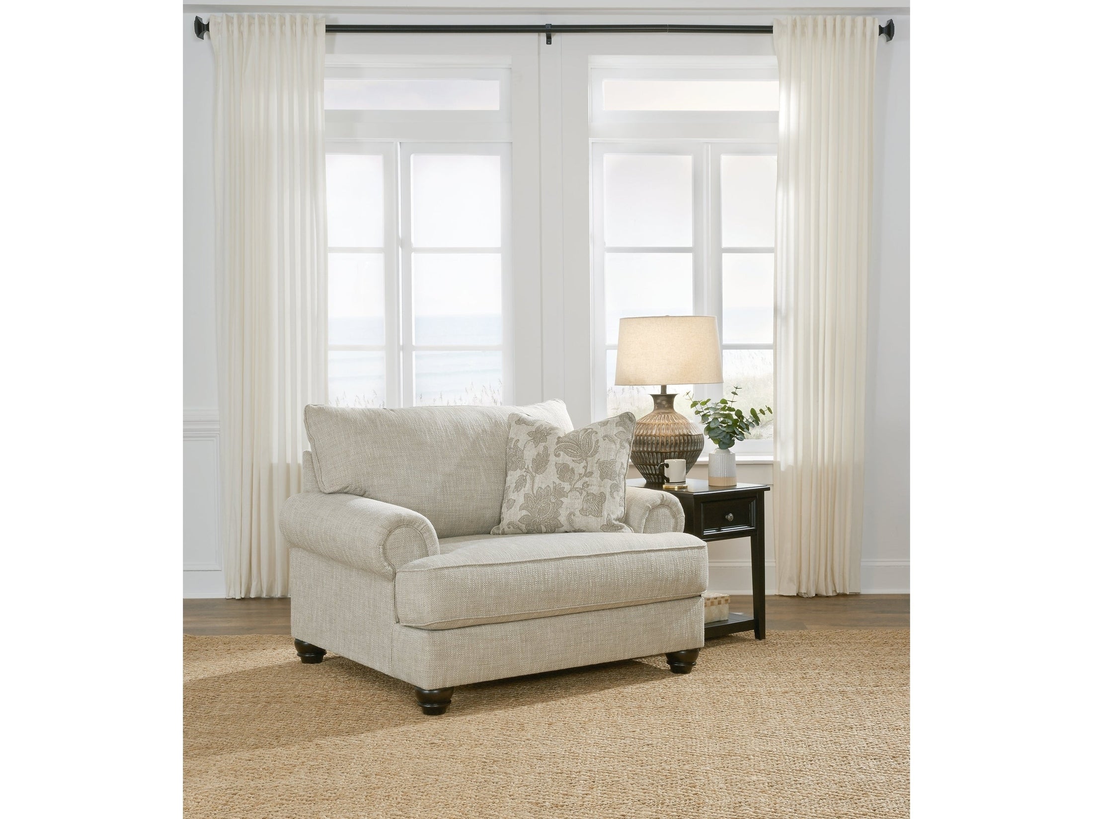 Asanti Fog Oversized Chair