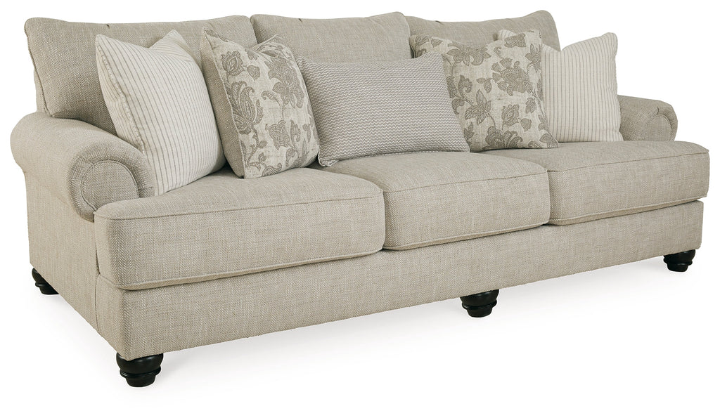 Asanti Fog Sofa, Loveseat, Chair and Ottoman