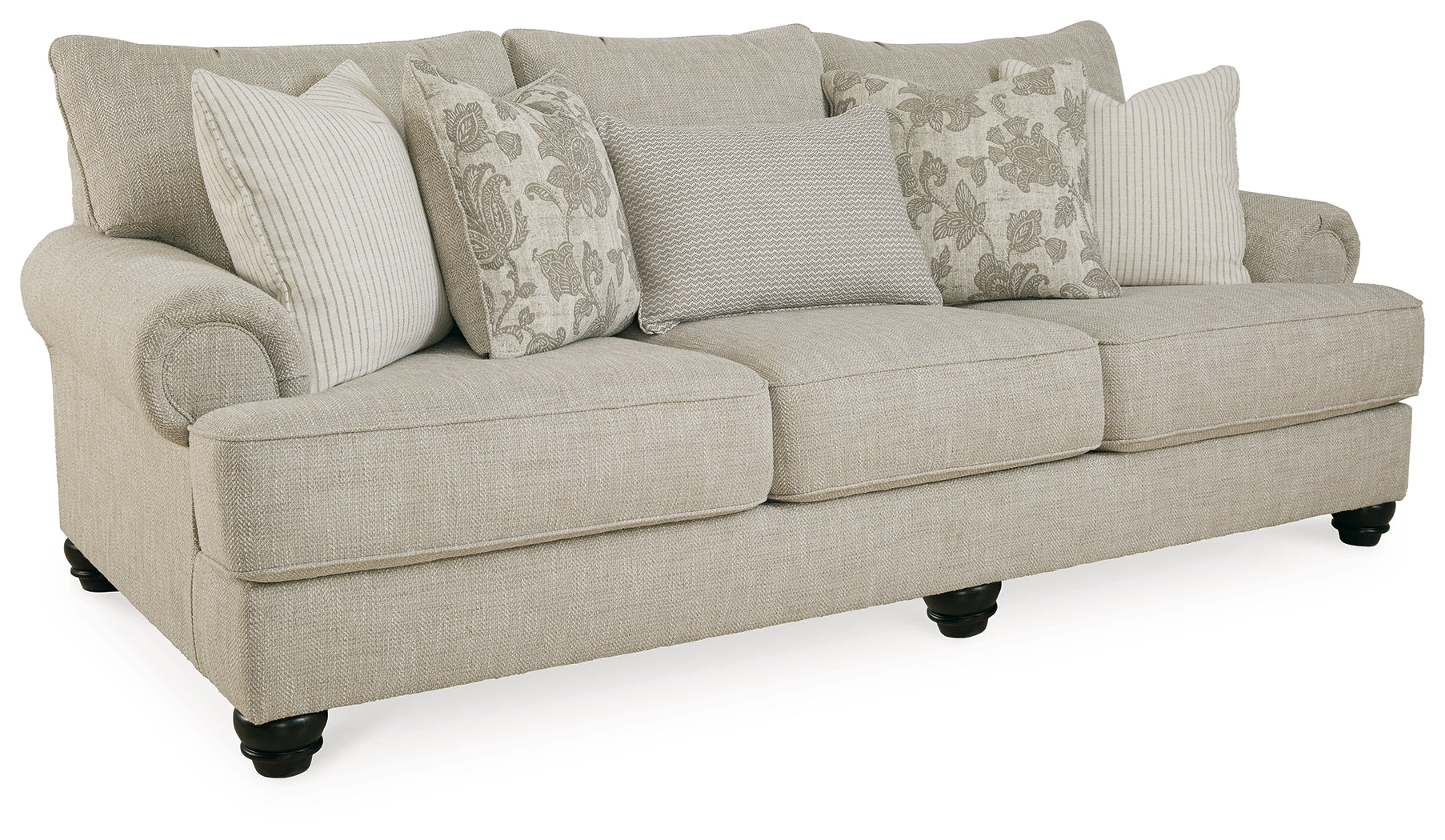 Asanti Fog Sofa, Loveseat, Chair and Ottoman