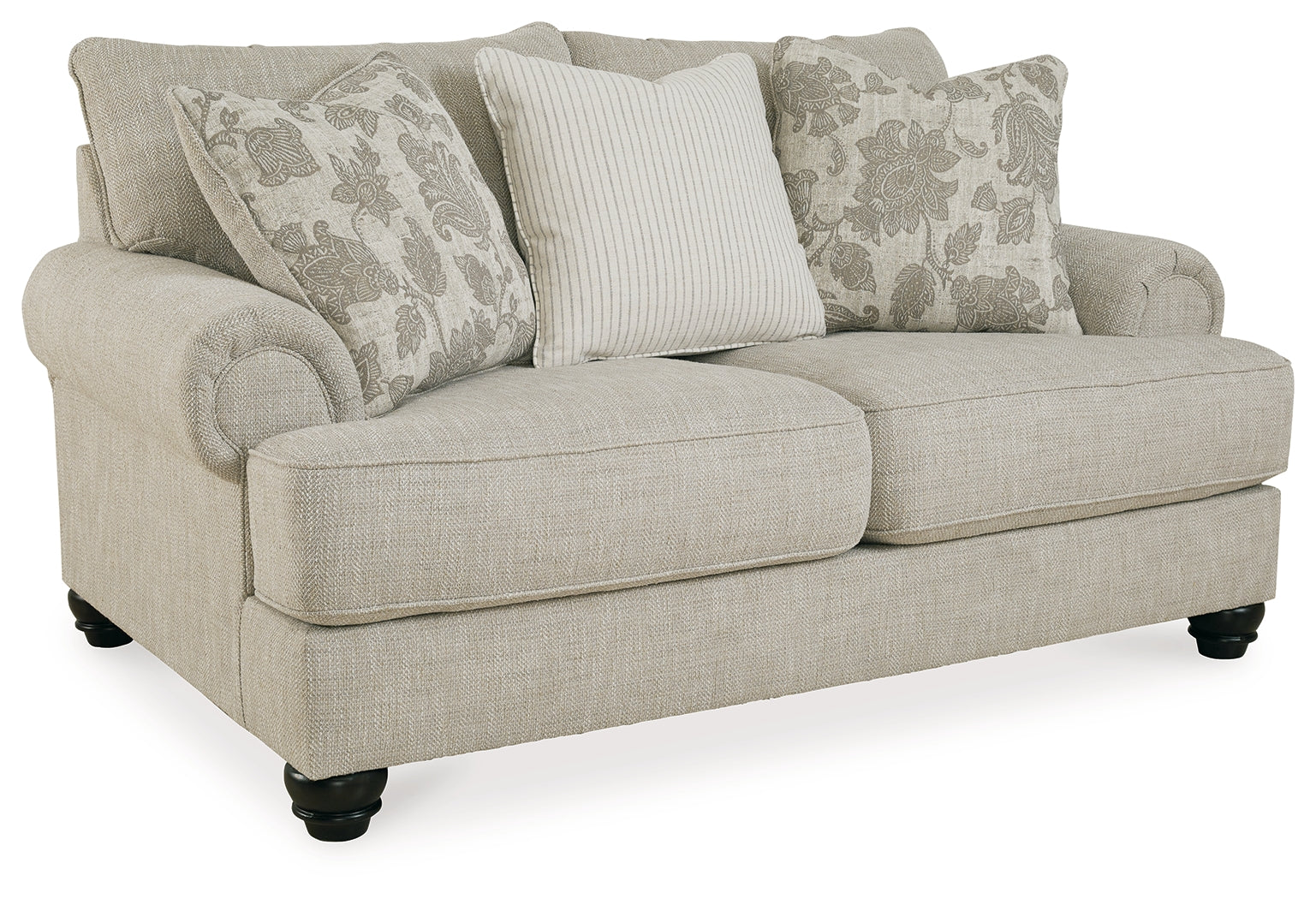 Asanti Fog Sofa, Loveseat, Chair and Ottoman
