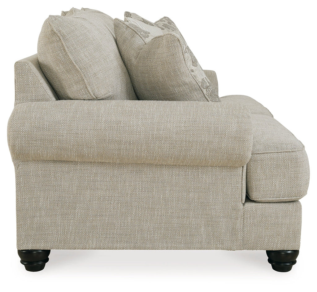 Asanti Fog Sofa, Loveseat, Chair and Ottoman