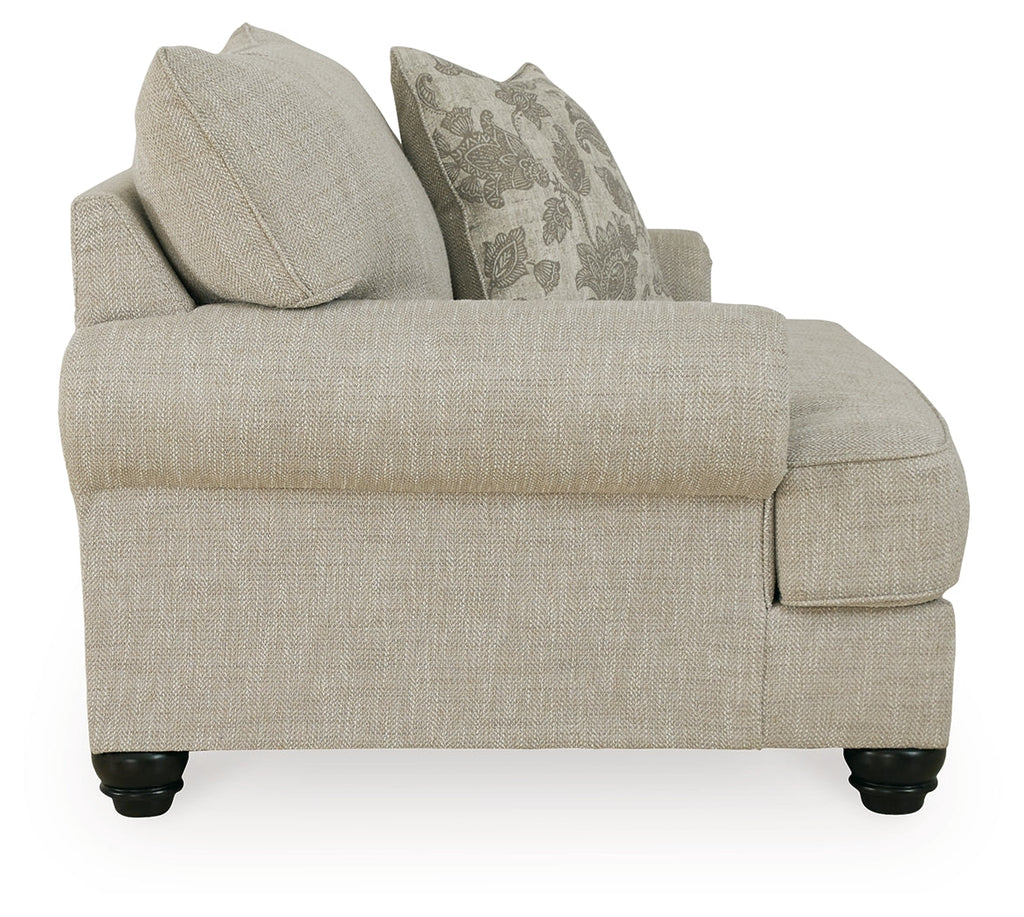 Asanti Fog Sofa, Loveseat, Chair and Ottoman