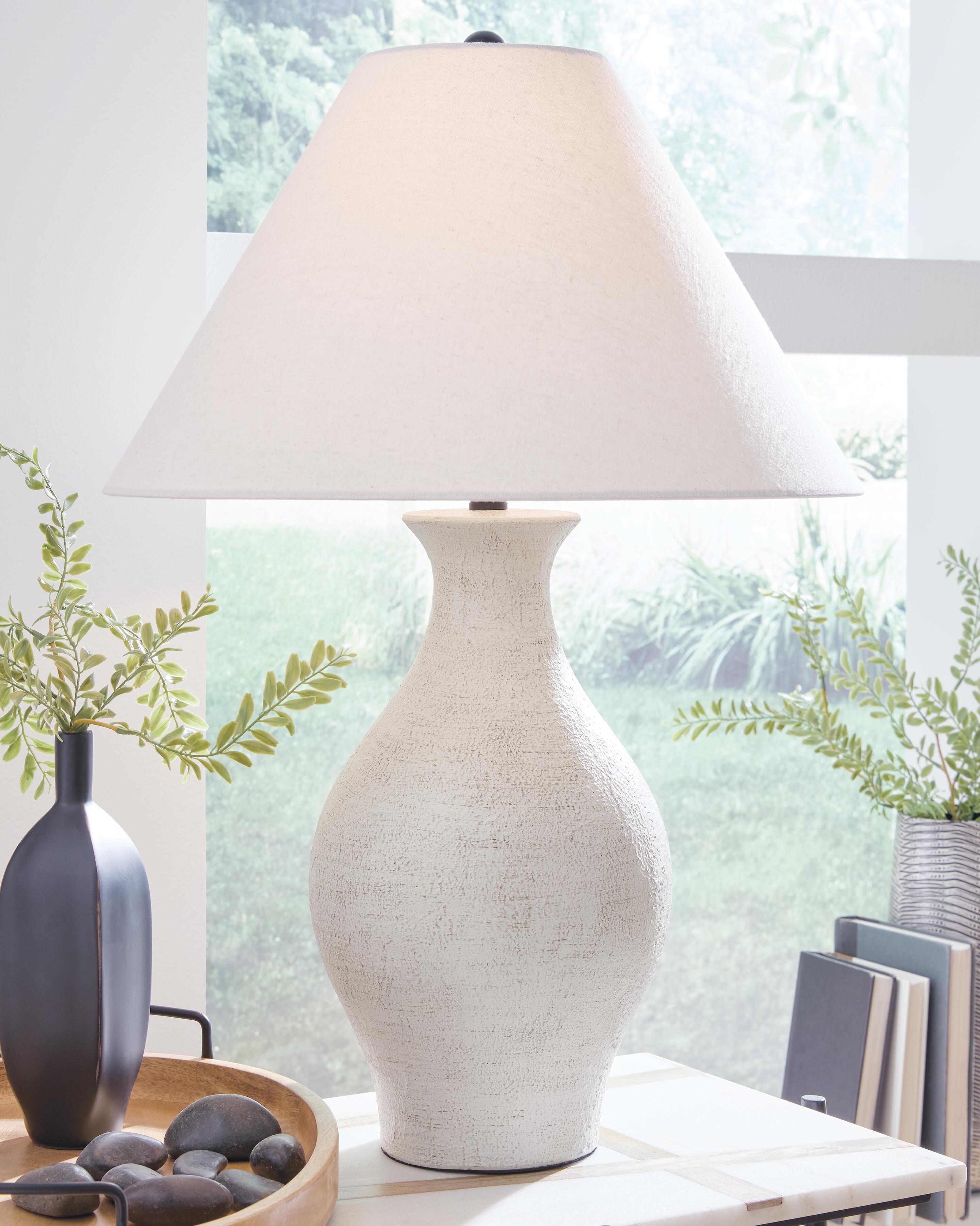 Ashbend Antique White Table Lamp
