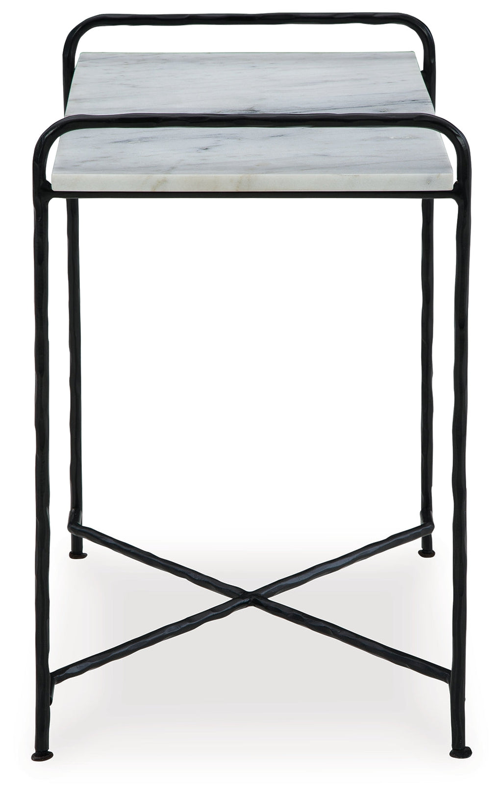 Ashber White/Black Accent Table