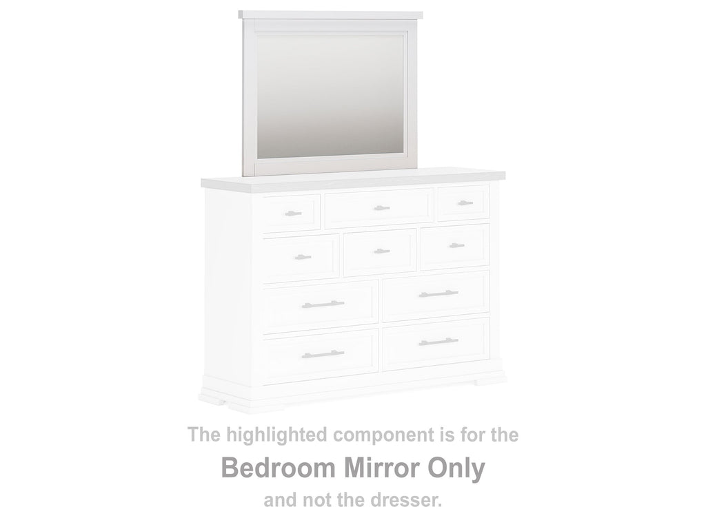 Ashbryn White Bedroom Mirror