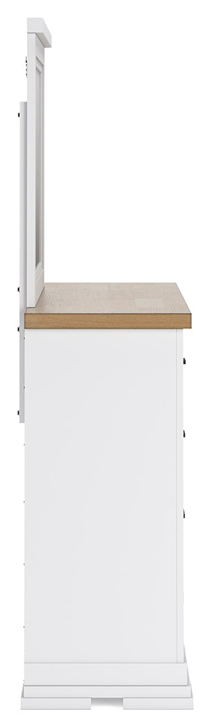 Ashbryn /Natural California King Panel Storage Bedroom Set, White