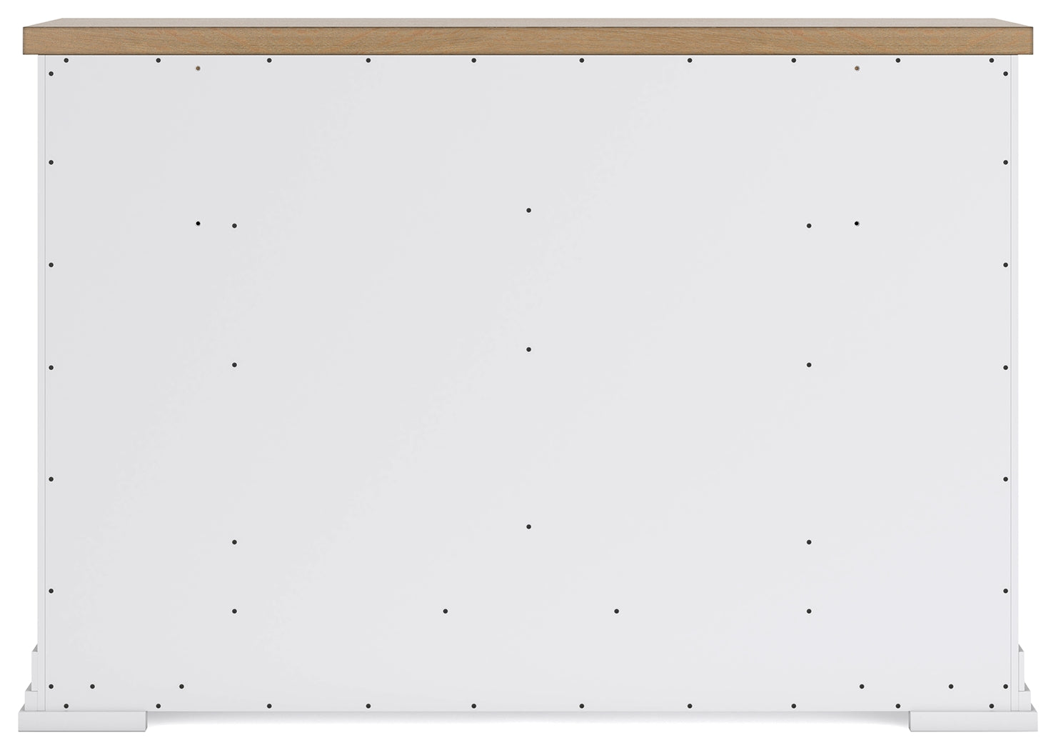 Ashbryn White/Natural Dresser w/ 10 Drawers