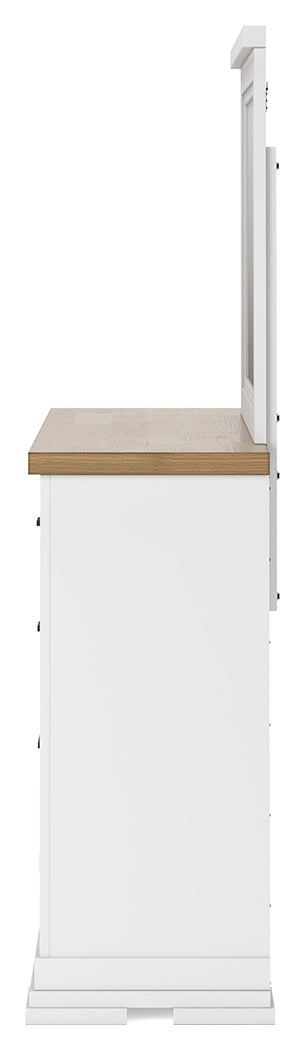 Ashbryn /Natural Queen Panel Storage Bedroom Set, White