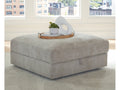 Aslan Court Flax Ottoman With Storage