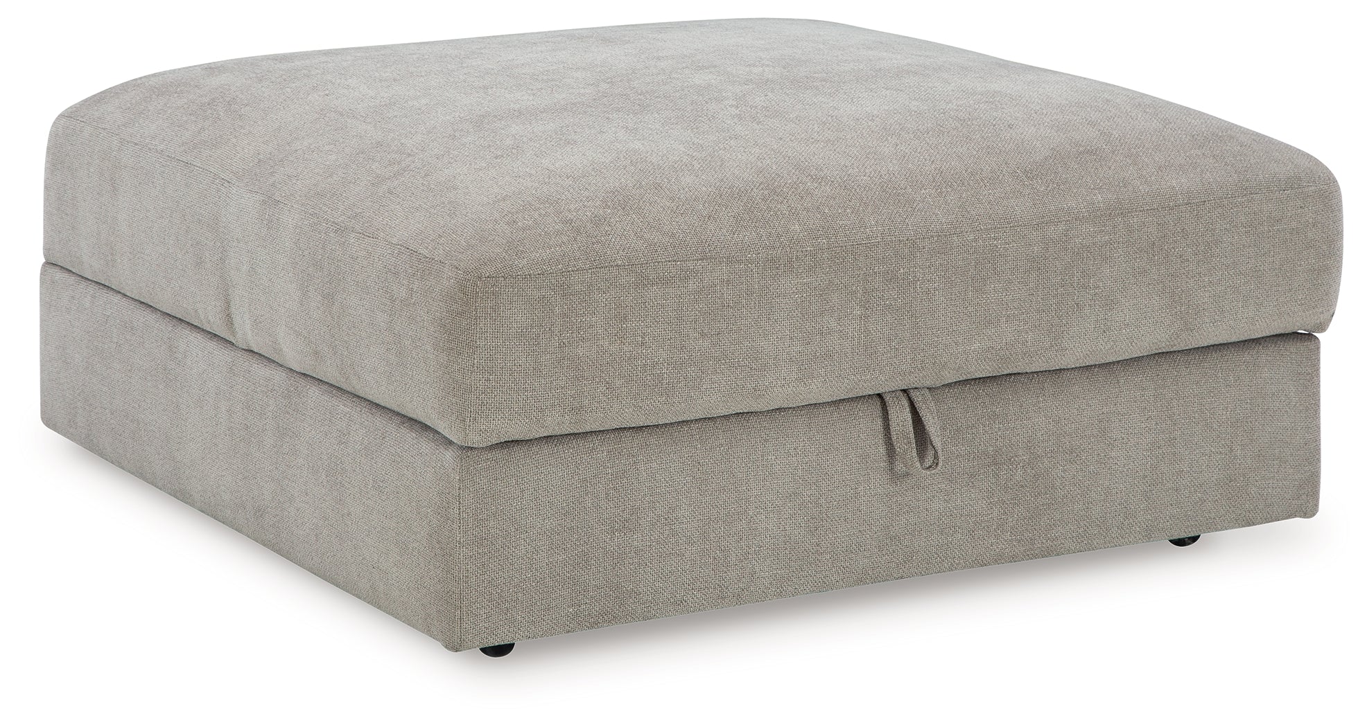 Aslan Court Flax Ottoman With Storage