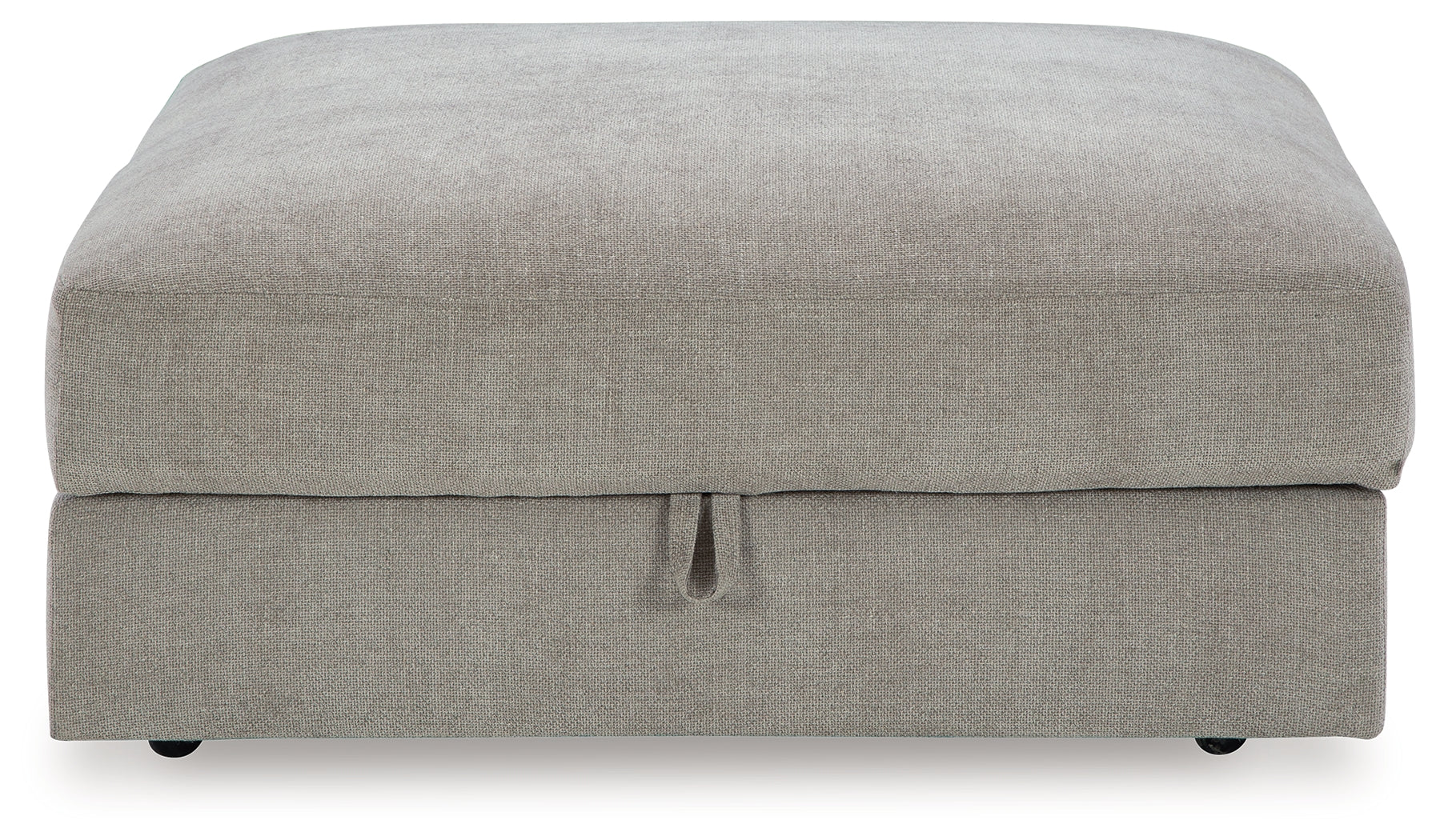 Aslan Court Flax Ottoman With Storage