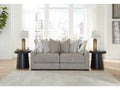 Aslan Court Pebble 2-Piece Loveseat Sectional
