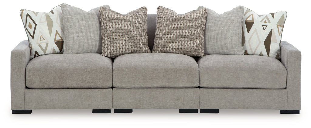 Aslan Court Pebble 3-Piece Sofa Sectional
