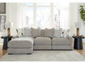 Aslan Court Pebble 3-Piece Sofa Sectional with LAF Chaise