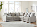 Aslan Court Pebble 5-Piece Sectional