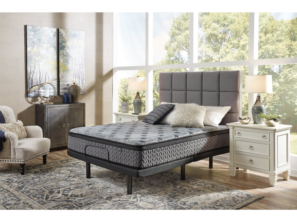Augusta Gray Queen Firm Mattress