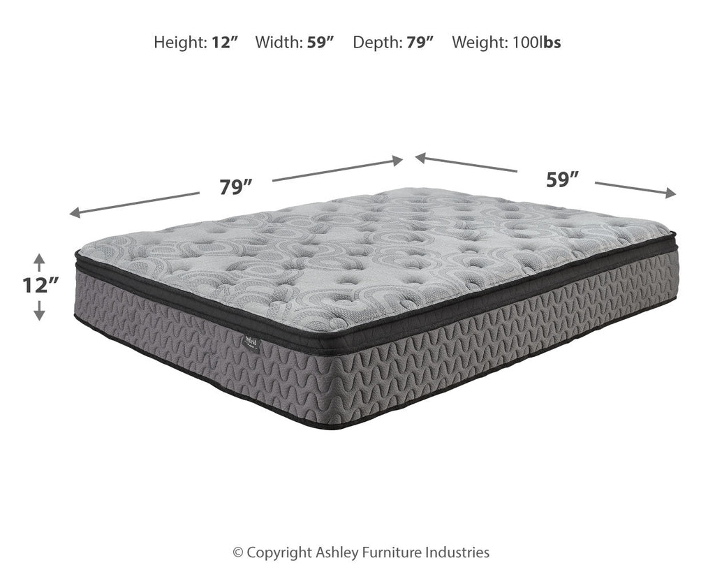 Augusta Gray Queen Firm Mattress