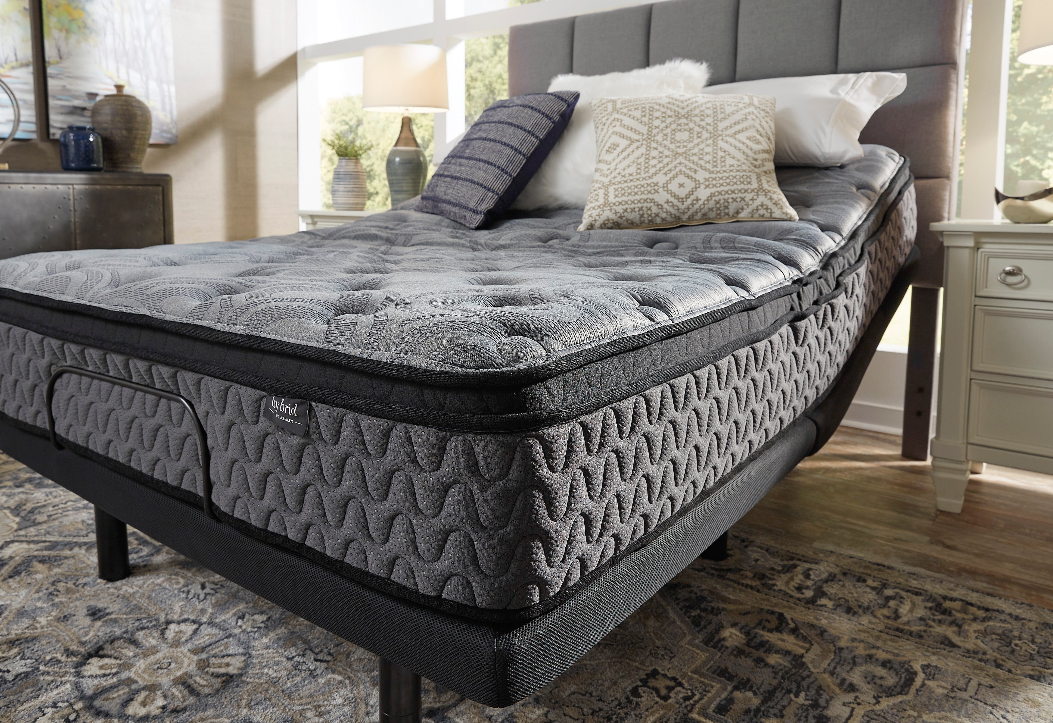 Augusta Gray Full Firm Mattress