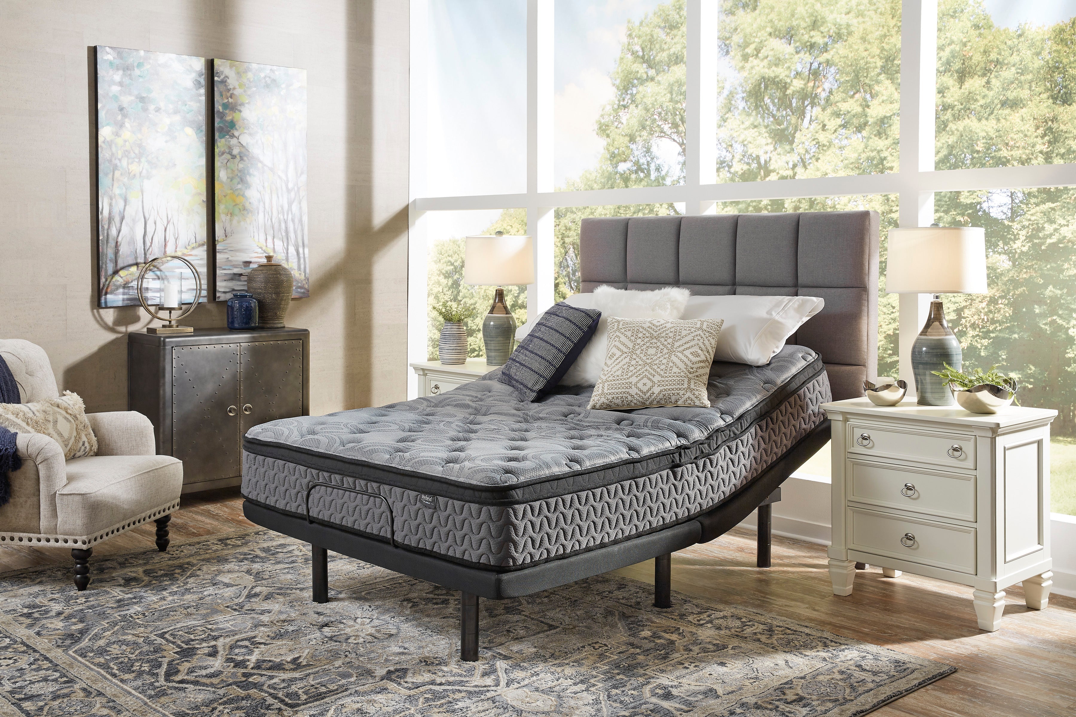 Augusta Gray King Firm Mattress