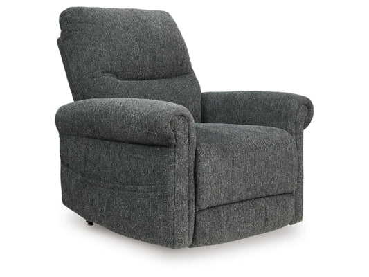 Aureta Charcoal Power Lift Recliner