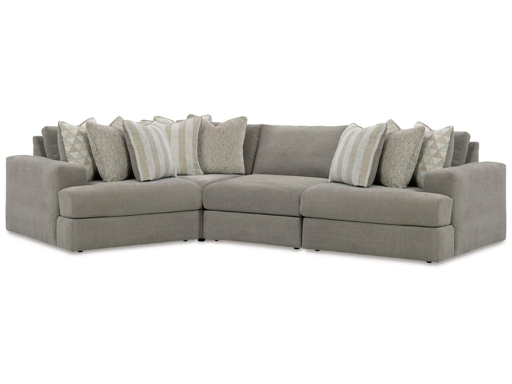 Avaliyah Ash 4-Piece Sectional