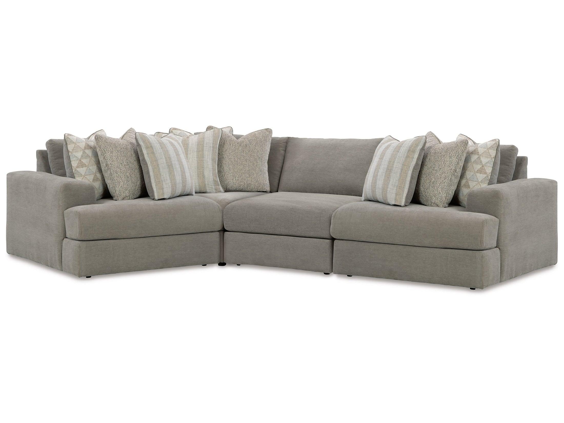 Avaliyah Ash 4-Piece Sectional
