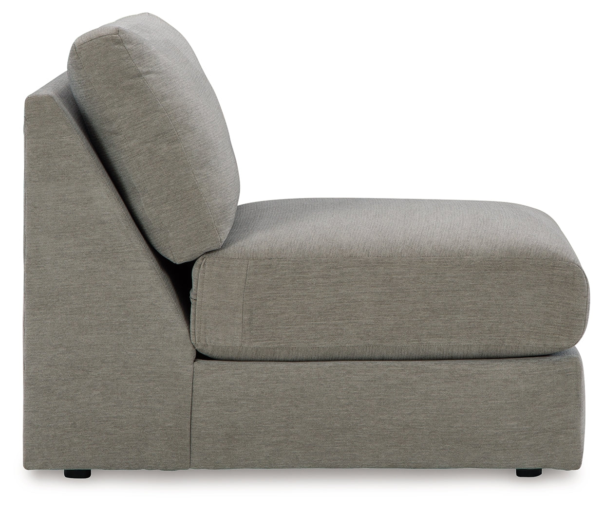 Avaliyah Ash 4-Piece Sectional and Oversized Accent Ottoman