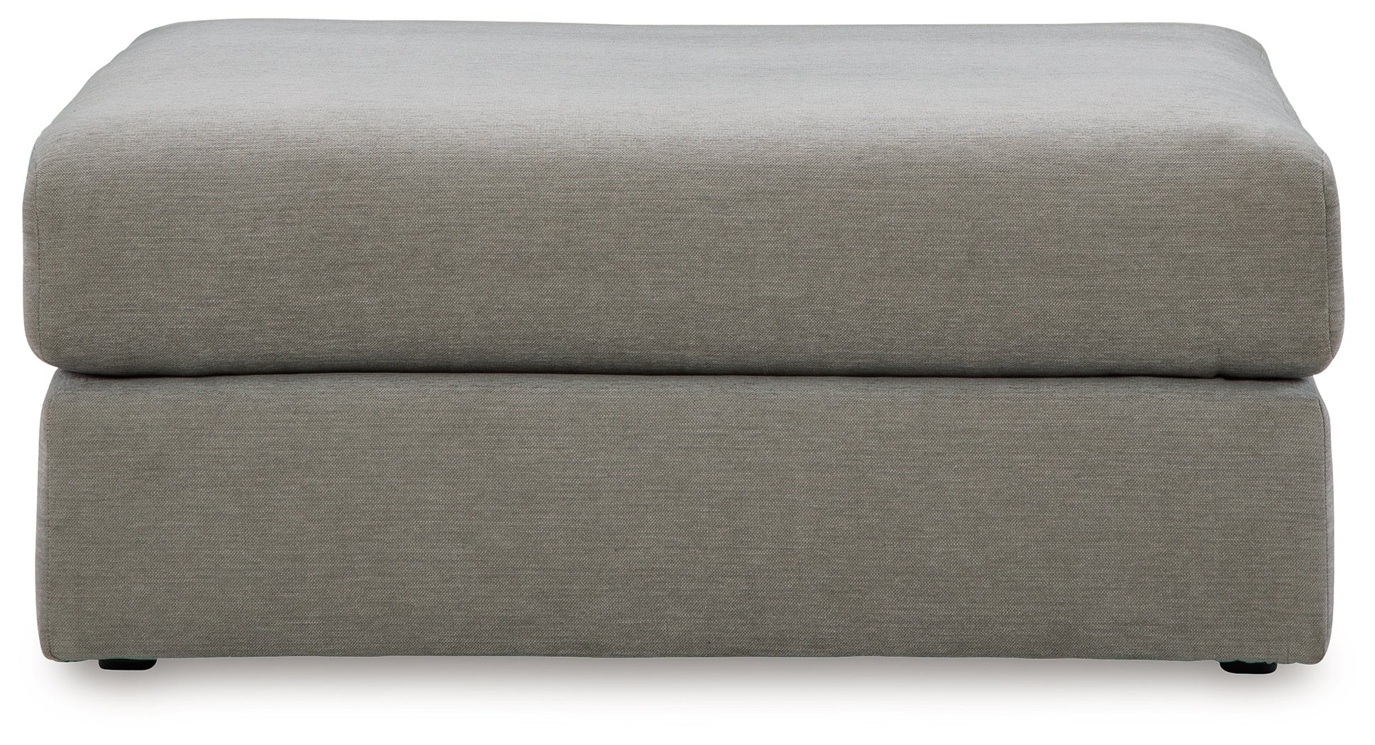 Avaliyah Ash 4-Piece Sectional and Oversized Accent Ottoman