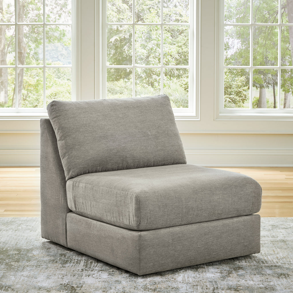 Avaliyah Ash 4-Piece Sectional and Oversized Accent Ottoman
