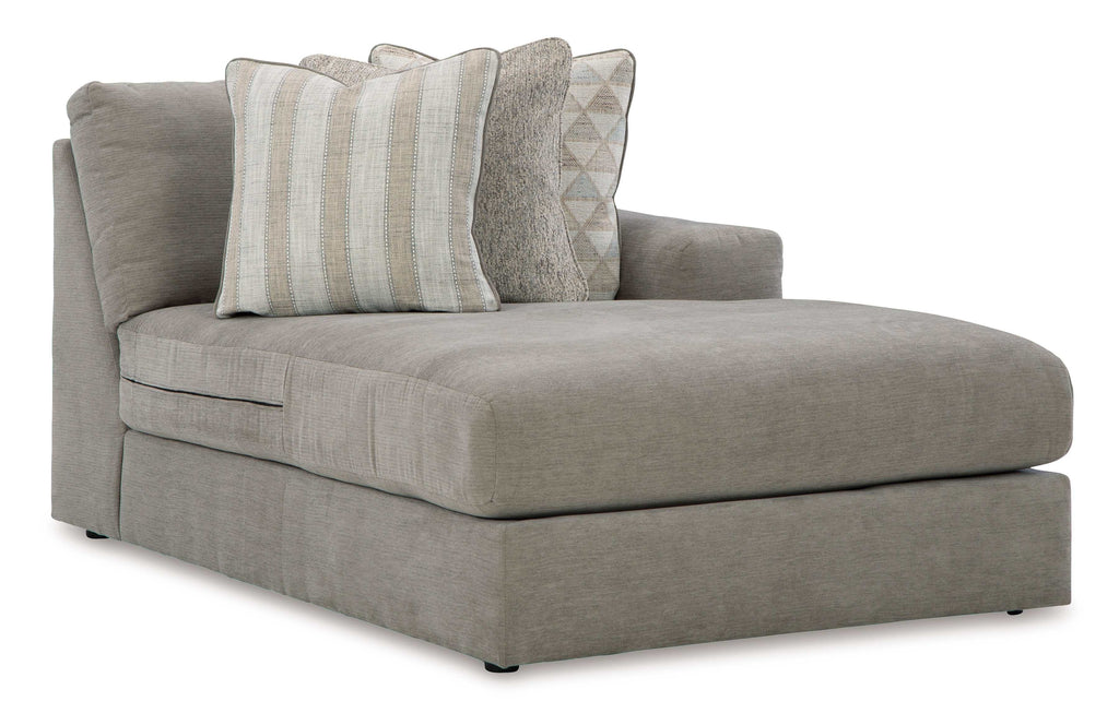 Avaliyah Ash Gray Chenille Modular Sectional Units