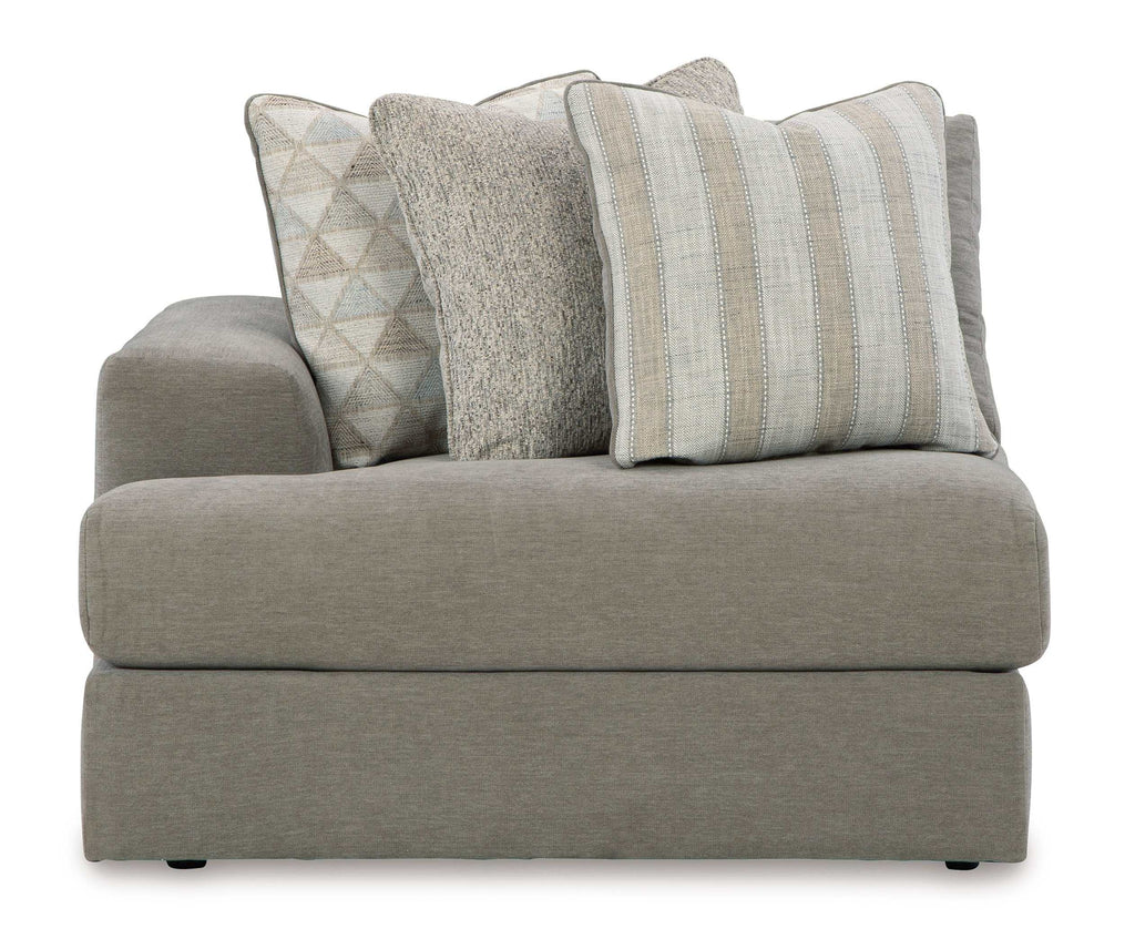 Avaliyah Ash Gray Chenille Modular Sectional Units