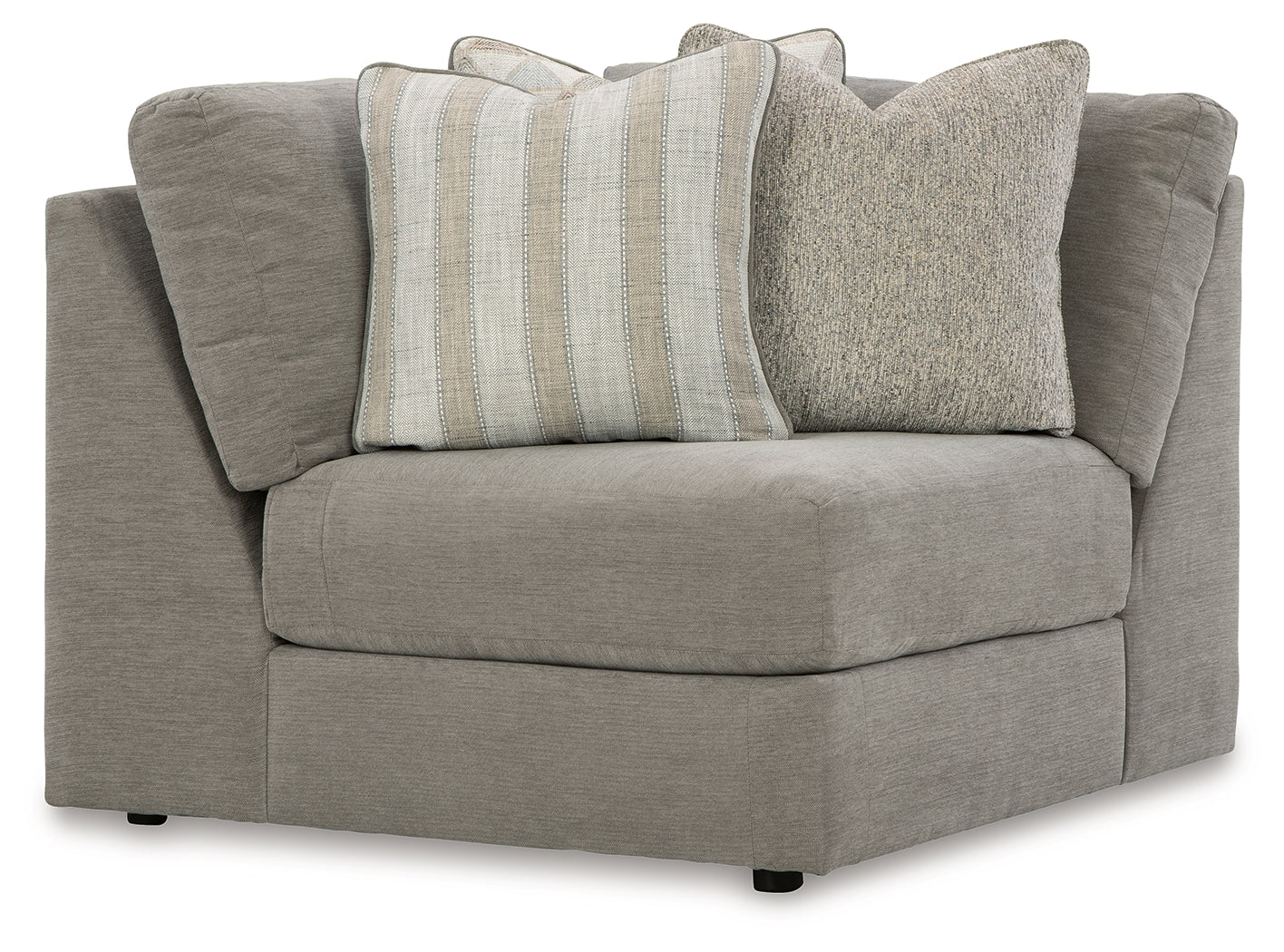 Avaliyah Ash Gray Chenille Modular Sectional Units